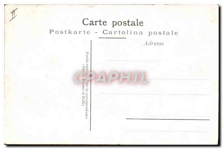 CPA Geneve Place Neuve et theatre  — Rückseite