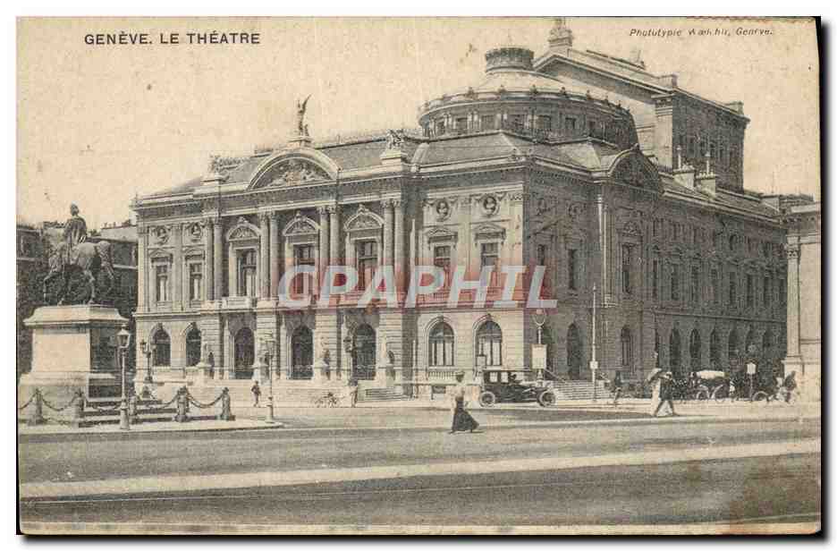 CPA Le theatre Geneve