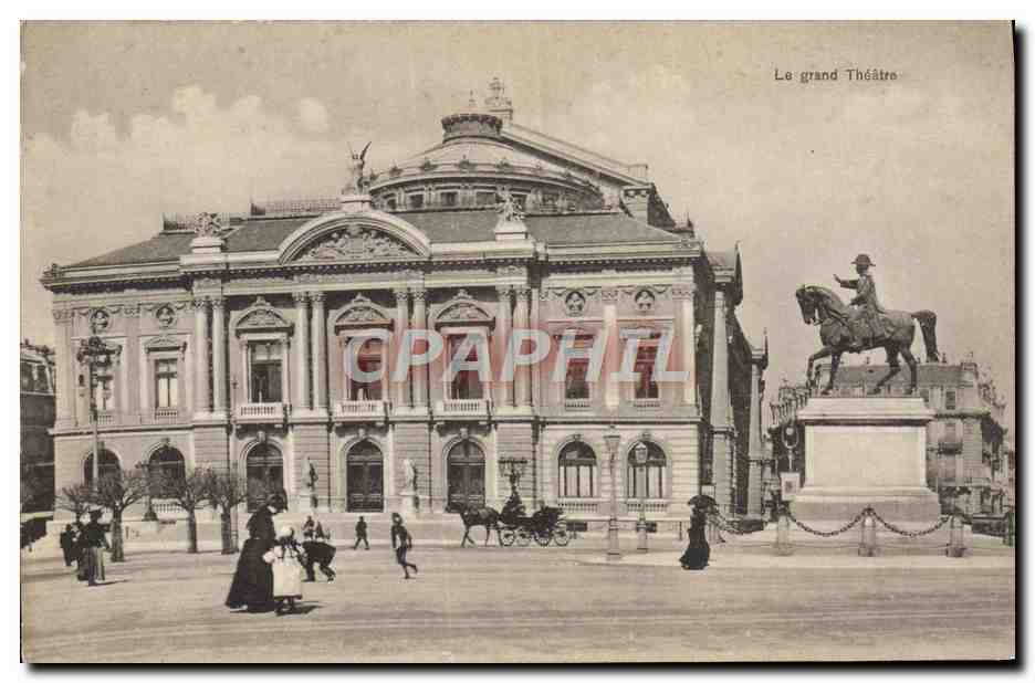 Le grand Théâtre — Genève — Édition Moos, Karlsruhe-Geneve, n° 2107