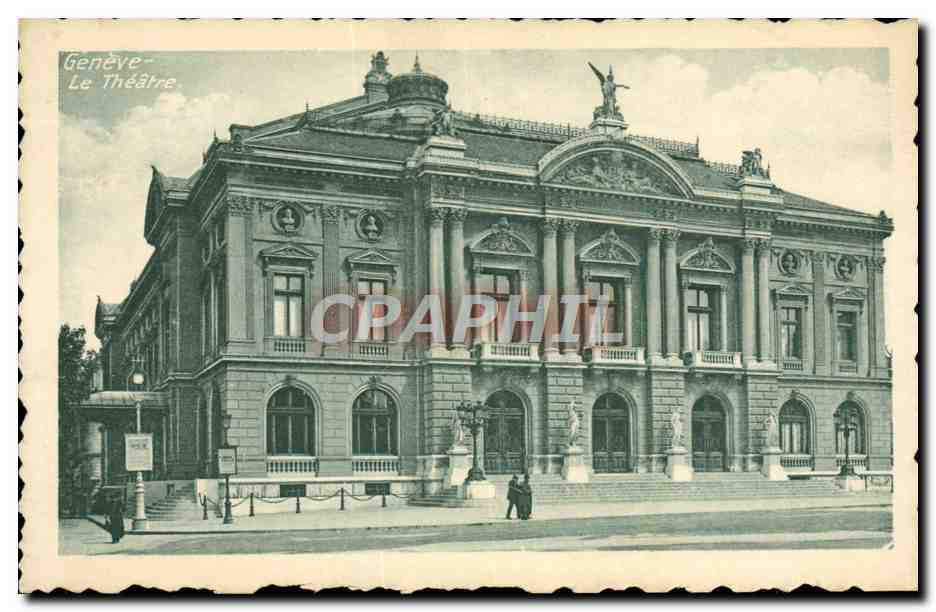 Genève - Le Théâtre — Éditeur : Editions d'Art Case Genève