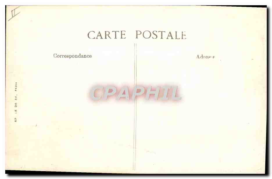 CPA Le theatre le Havre  — Verso