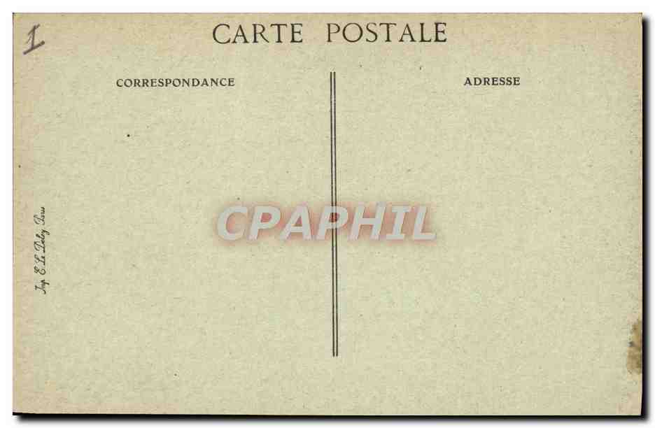 CPA Le theatre Le Havre  — Verso