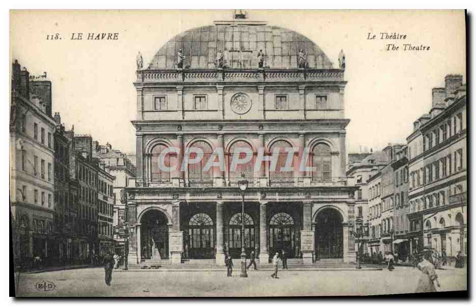 CPA Le theatre Le Havre