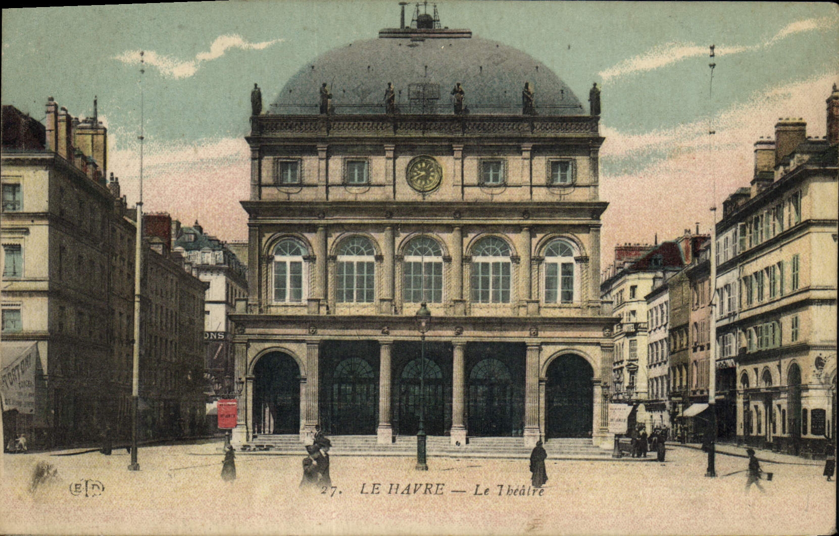 CPA Le theatre Le Havre