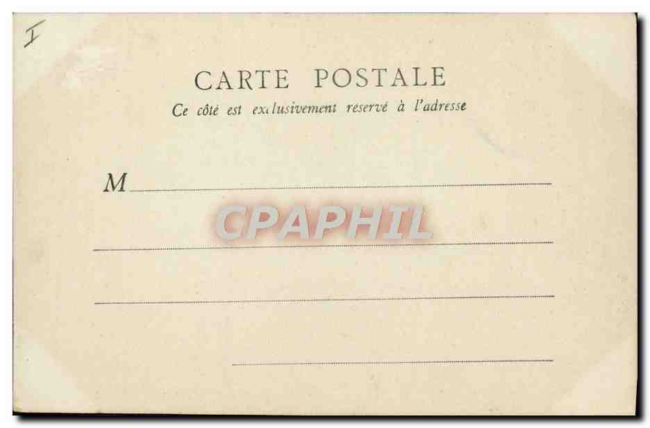 CPA Le theatre Le Havre — Verso
