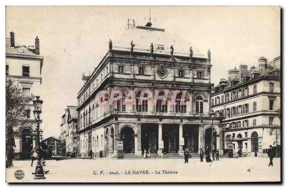 CPA Le theatre Le Havre