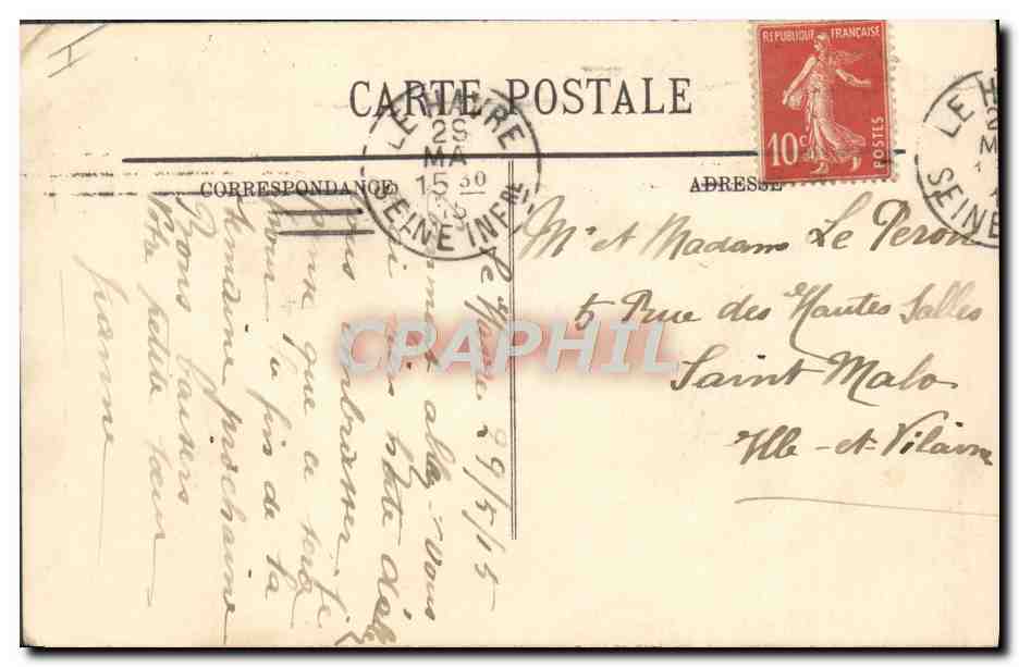Le Havre — Le Théâtre — LL. n° 251 — Reverso