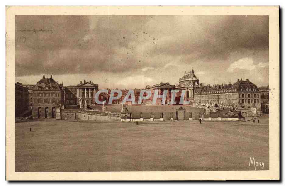 CPA Les Petits Tableaux De Versailles Le Chateau