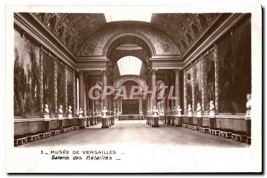 CPA Palais De Versailles Galerie des Batailles