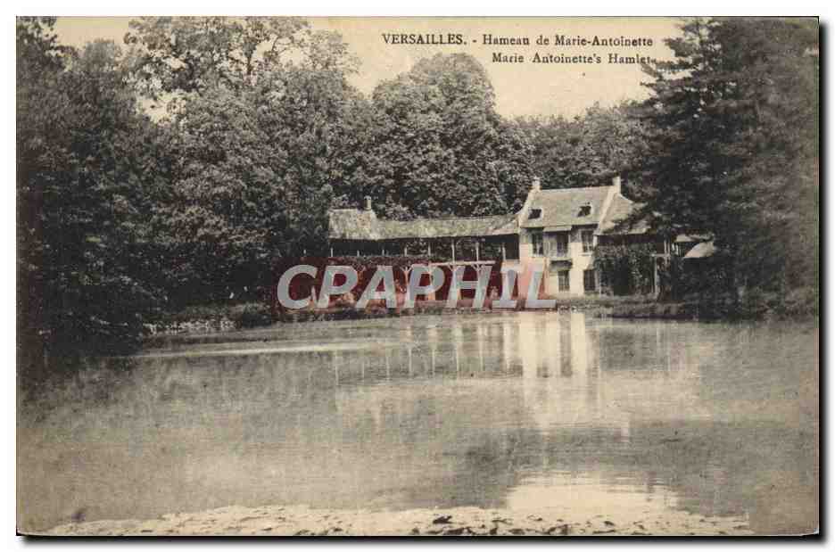 CPA Versailles Hameau de Marie Antoinette 