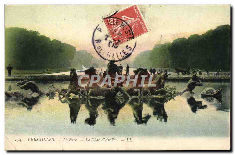 CPA Palais De Versailles Le Parc Char d'Apolion