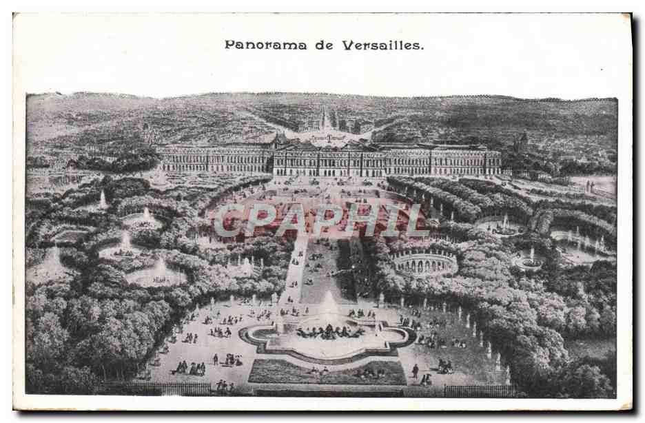 CPA Palais De Versailles Panorama 