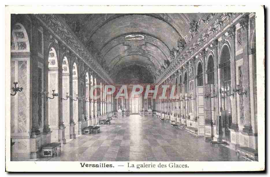 CPA Palais De Versailles La Galerie des Glaces