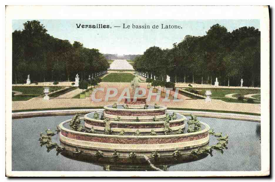 CPA Palais De Versailles Le Bassin de Latone