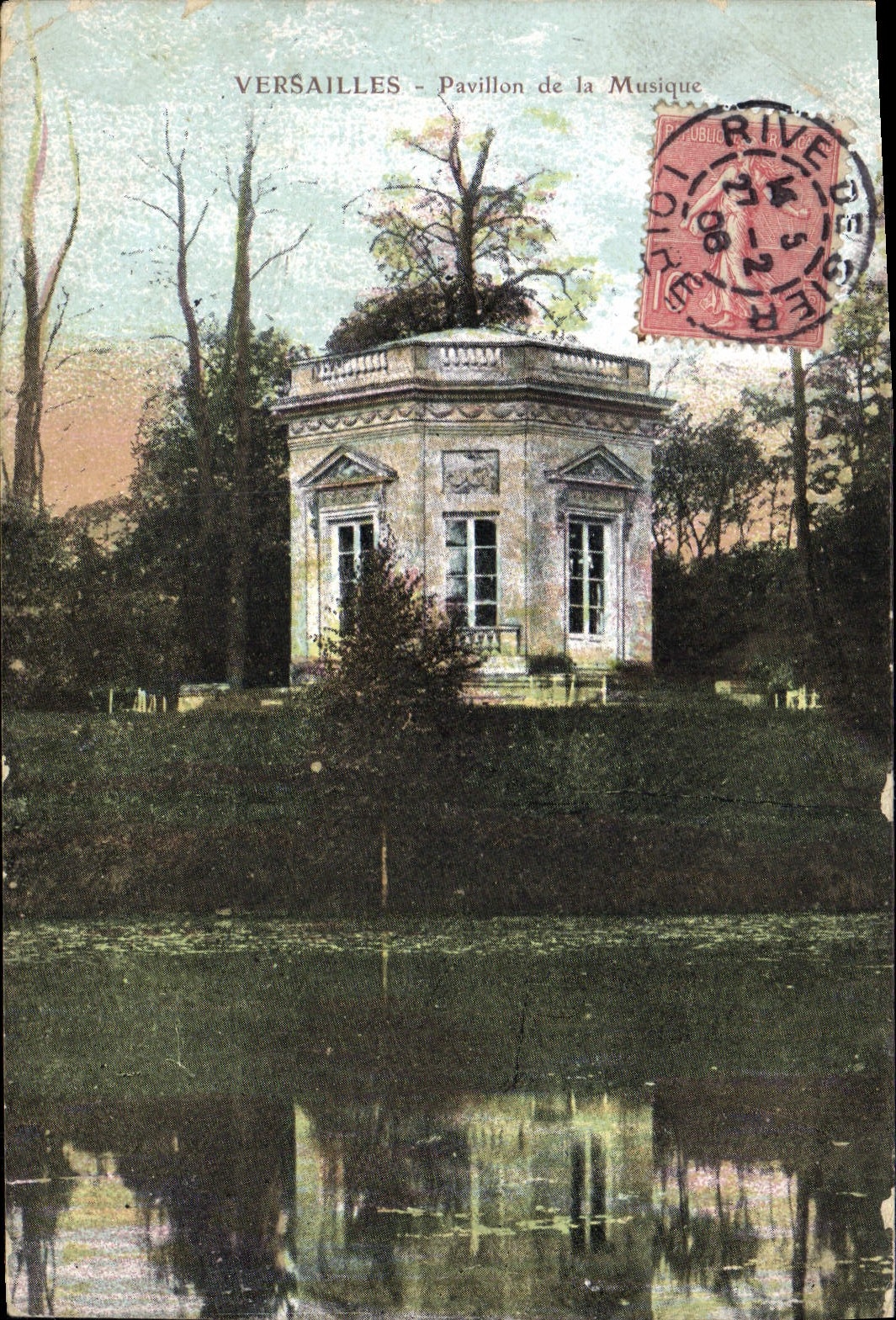 CPA Palais De Versailles Pavillon de la Musique