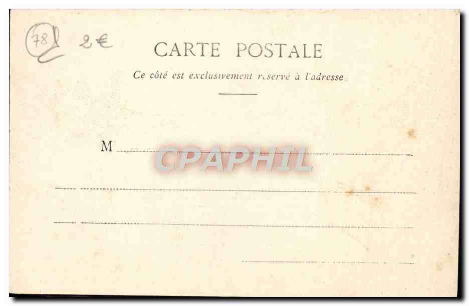 Versailles — Le Bassin de Latone — éditeur non identifié, n° de série non visible — Rückseite