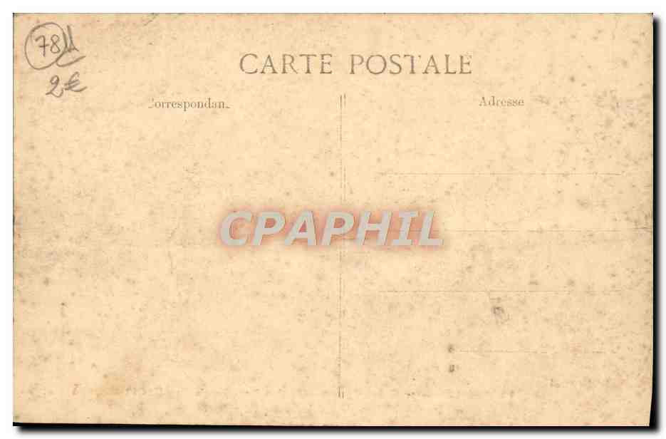 CPA Versailles Le Grand Trianon Chambre a Coucher de Napoleon 1er — Verso