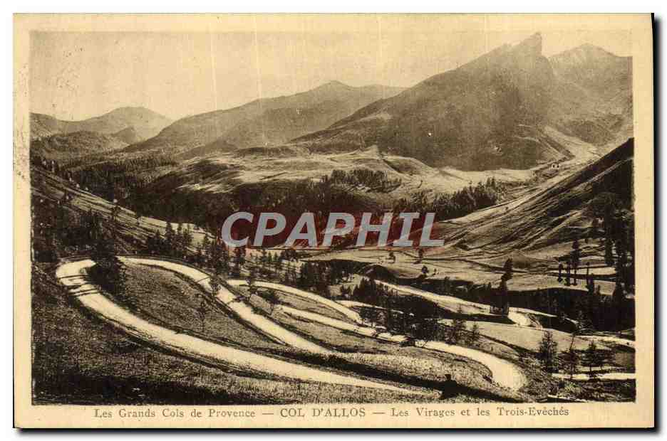 Les Grands Cols de Provence — COL D'ALLOS — Les Virages et les Trois-Evêchés