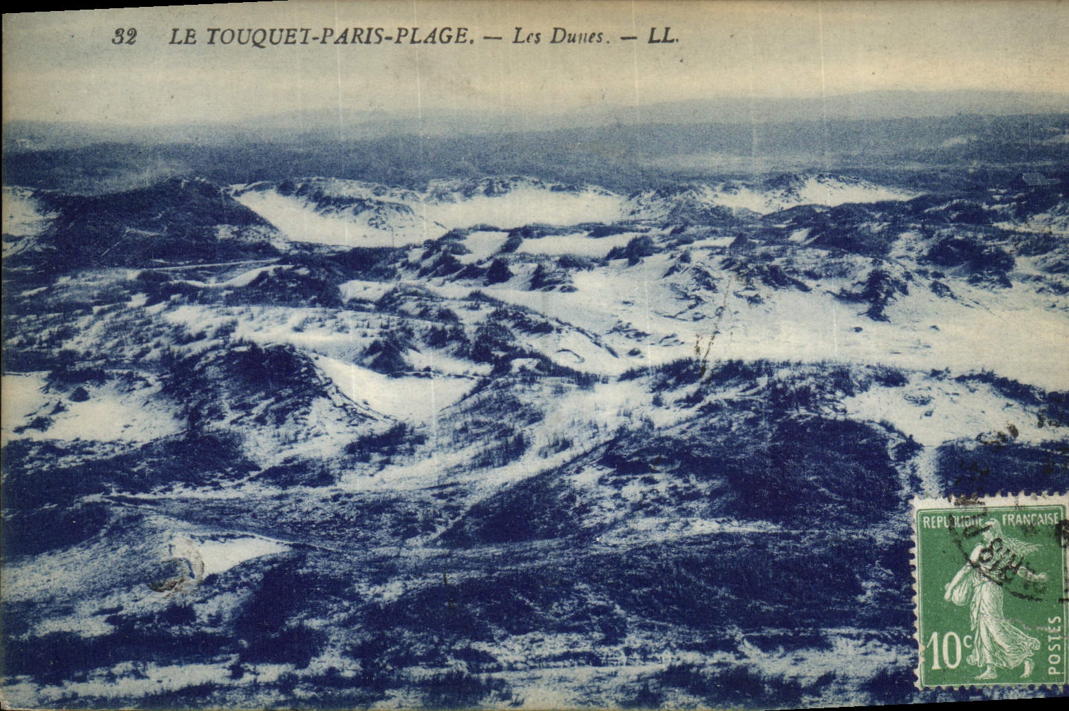 Le Touquet-Paris-Plage — Die Dünen — LL. — Nr. 32