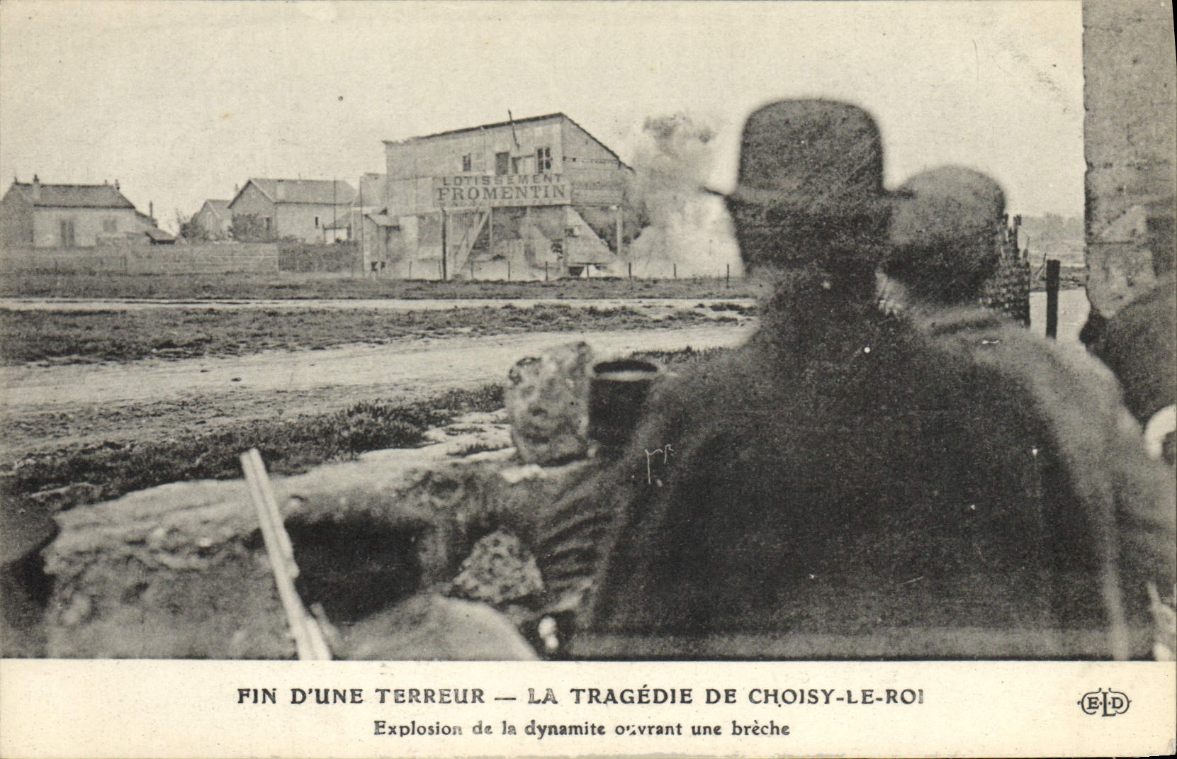 Explosion du lotissement Promentin à Choisy-le-Roi — Fin d'une terreur — La tragédie de Choisy-le-Roi - Recto