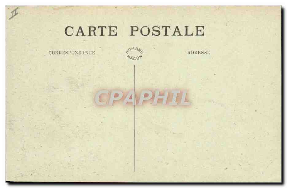 Montpellier — Arc de Triomphe et Maison d'arrêt — Éditeur Colin Frères — Verso