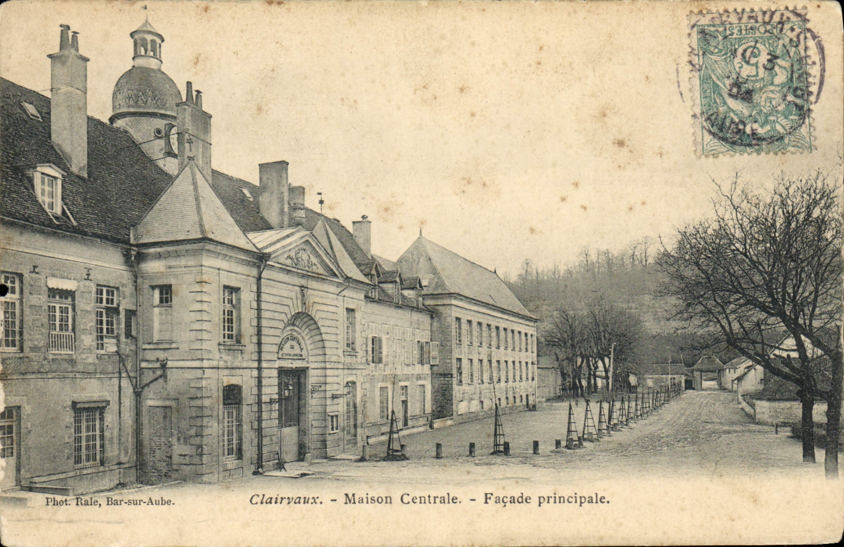 Clairvaux - Maison Centrale - Façade principale — Phot. Rale, Bar-sur-Aube