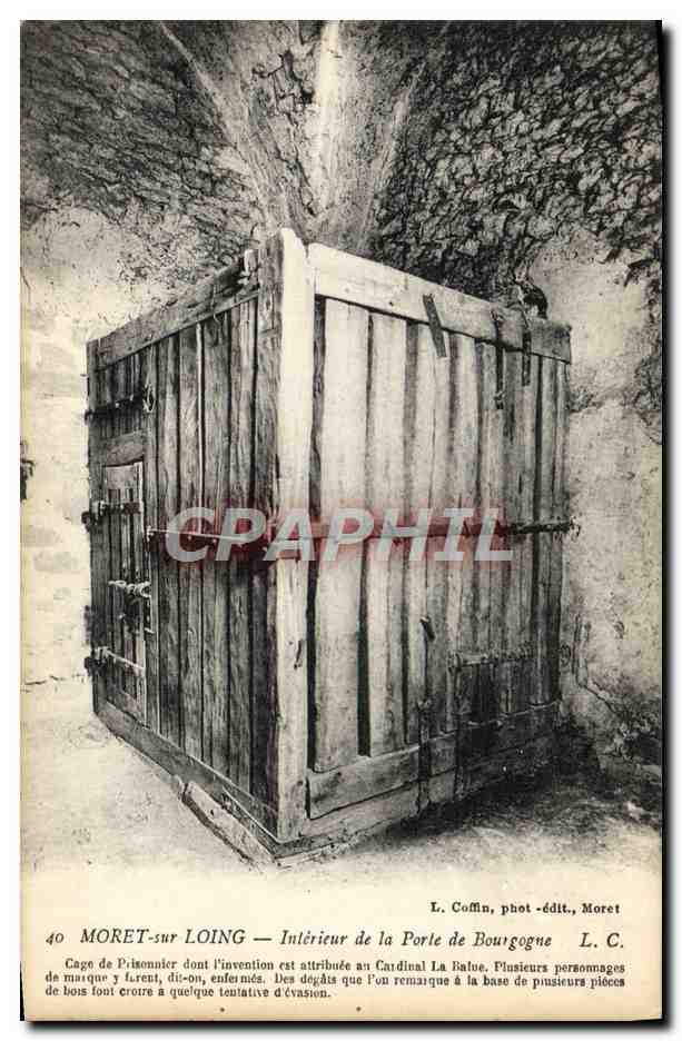 Moret-sur-Loing — Intérieur de la Porte de Bourgogne — L. Coffin, phot.-édit., Moret