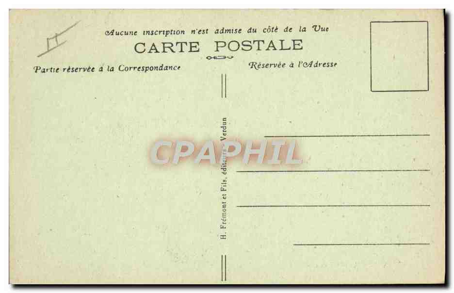Verdun — La Prison. Maison d'Arrêt — H. Frémont et Fils, éditeurs, Verdun — Reverso
