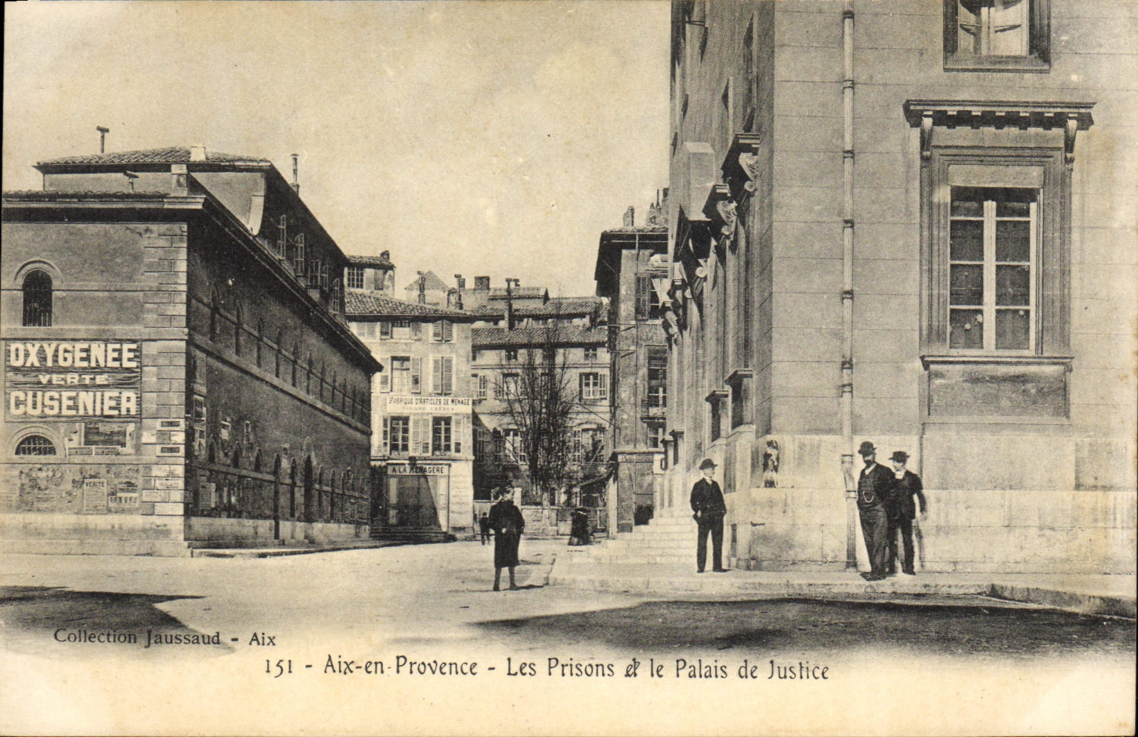 Aix-en-Provence - Les Prisons & le Palais de Justice — Collection Jaussaud, n°151
