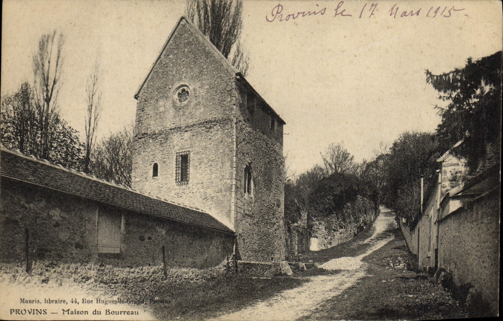 Provins — Maison du Bourreau — Rue Hugues-le-Grand