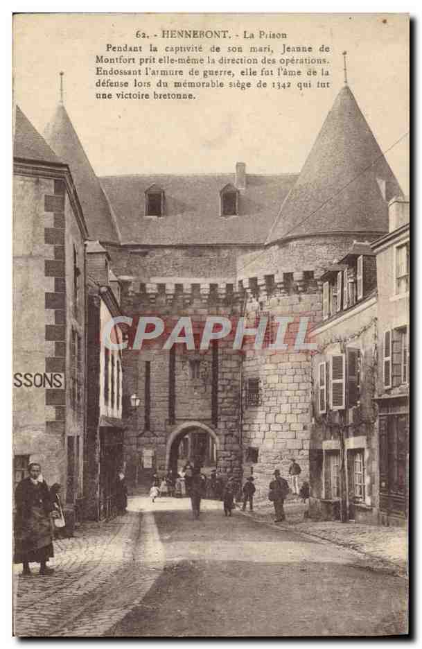 Hennebont - La Prison — éditeur SSONS, n°62
