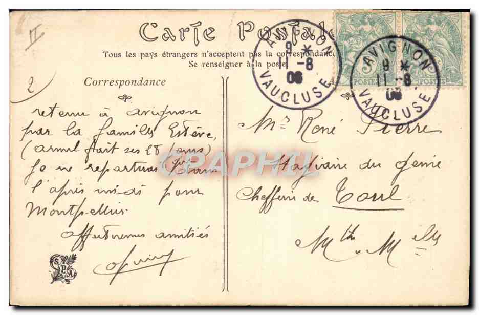 CPA Salon de 1906 La coiffure par mmme Philippar Quinet Coiffeur Perruquier  — Rückseite