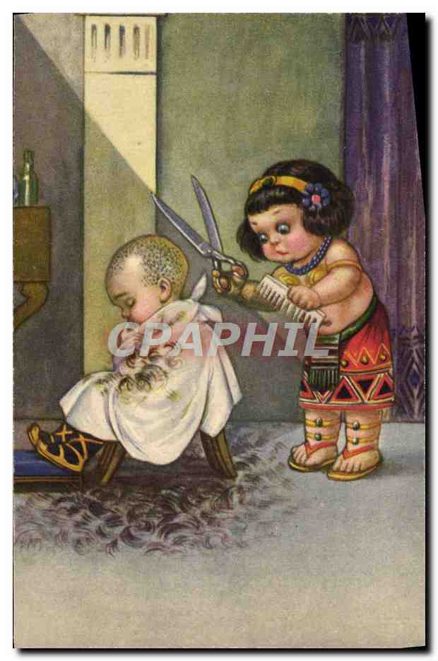CPA Coiffeur Perruquier Enfants