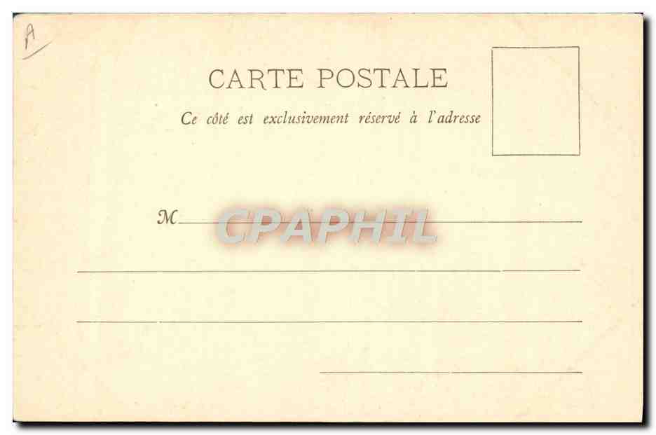 CPA Militaria Coiffeur Perruquier Mousse et fumee — Verso