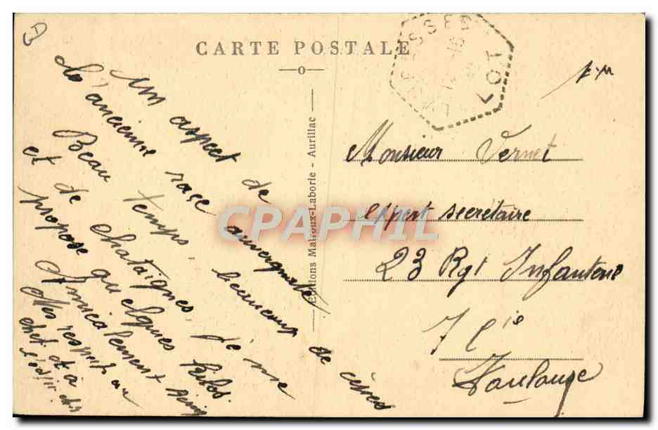 En Auvergne — Le Barbier du Village — Éditions Maloix-Laborde — Reverso