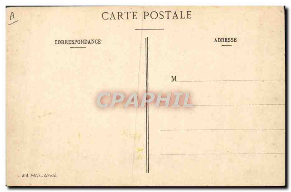 CPA Militaria Coiffeur Perruquier A la caserne Chez le coiffeur — Verso
