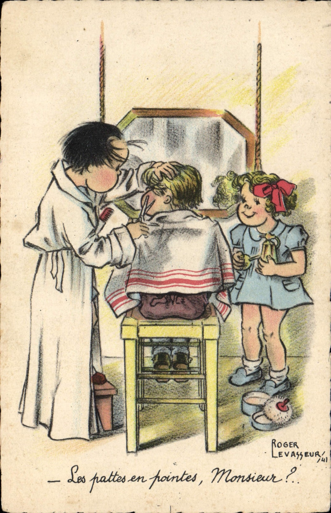 Les pattes en pointes, Monsieur ? — Roger Levasseur, n° 741