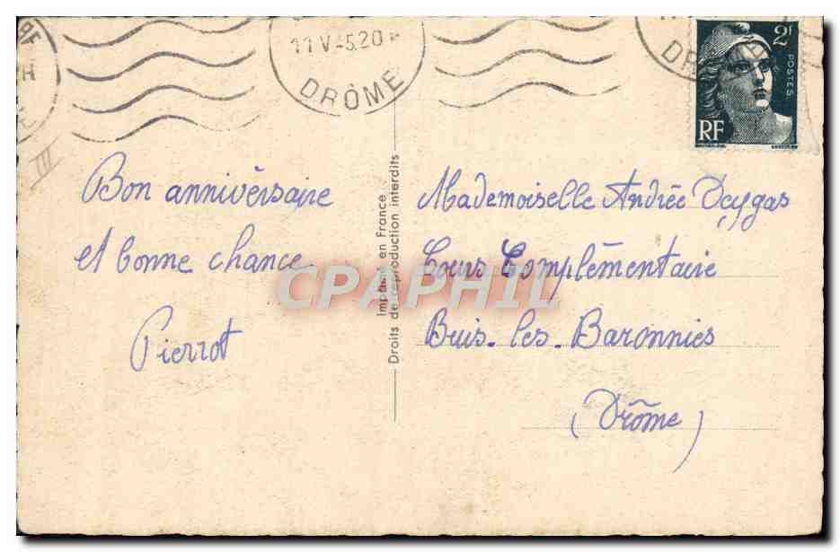 Les pattes en pointes, Monsieur ? — Roger Levasseur, n° 741 — Verso