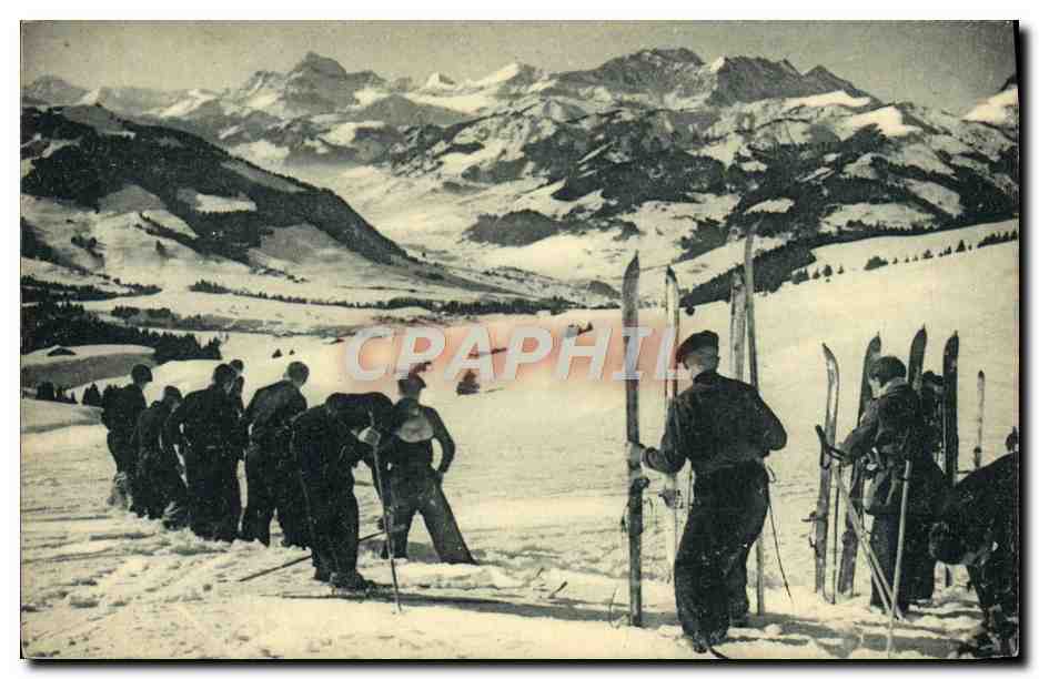 Compagnons de France — entraînement en montagne — Lescuyer, Lyon