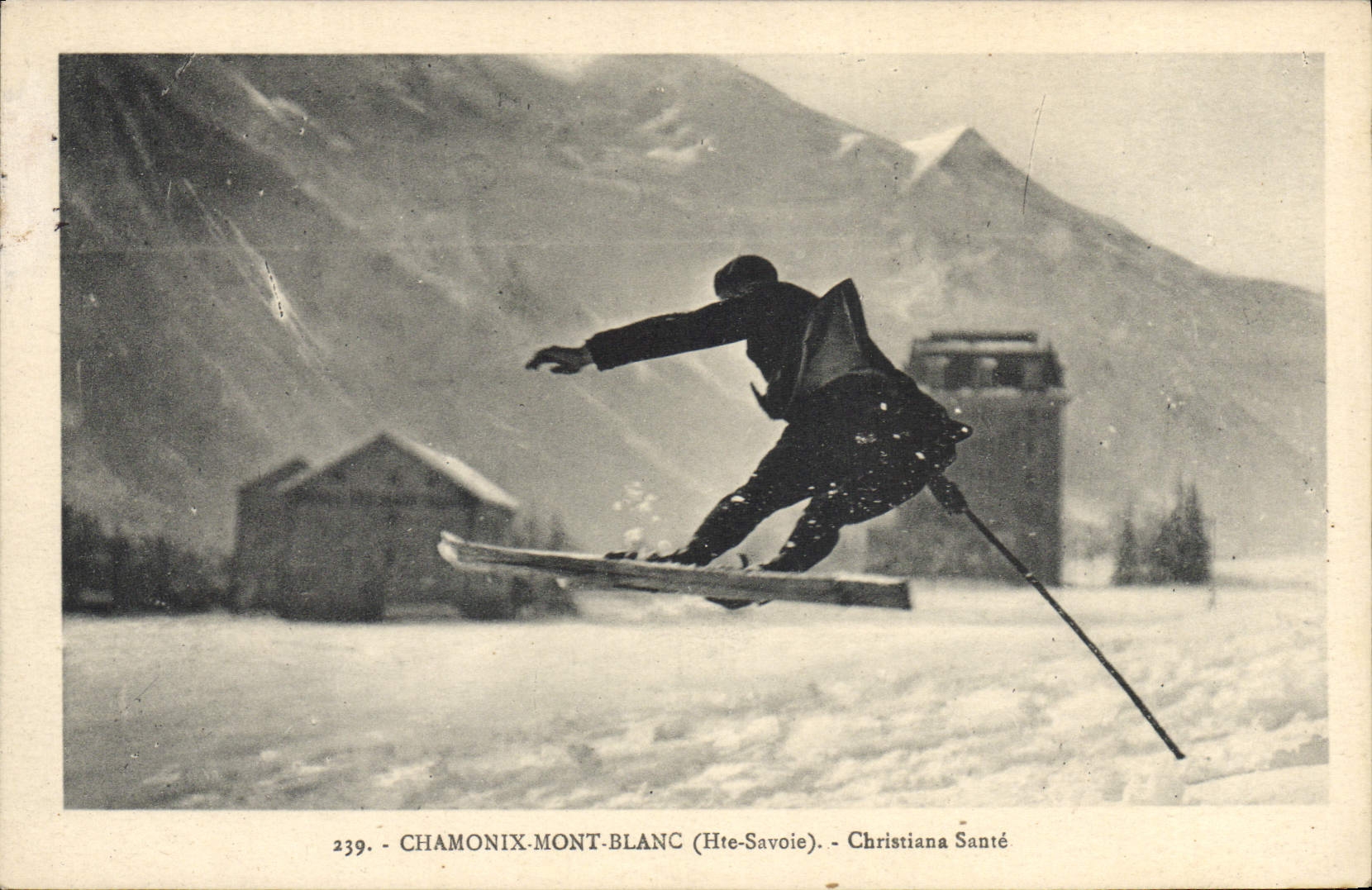 Ski in de bergen — Chamonix-Mont-Blanc (Hoog Savoie) — Christiana Santé, n°239