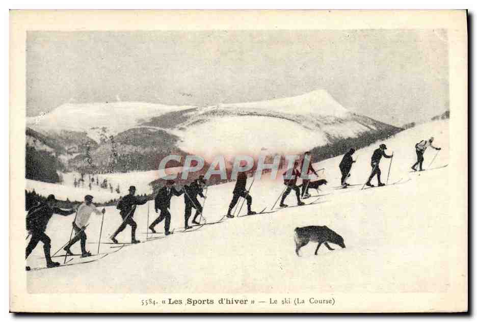 CPA Sports d'hiver Ski La course Ski