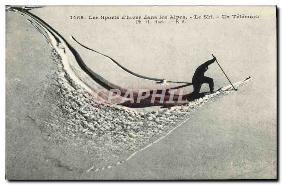 CPA Sports d'hiver Ski Un telemark