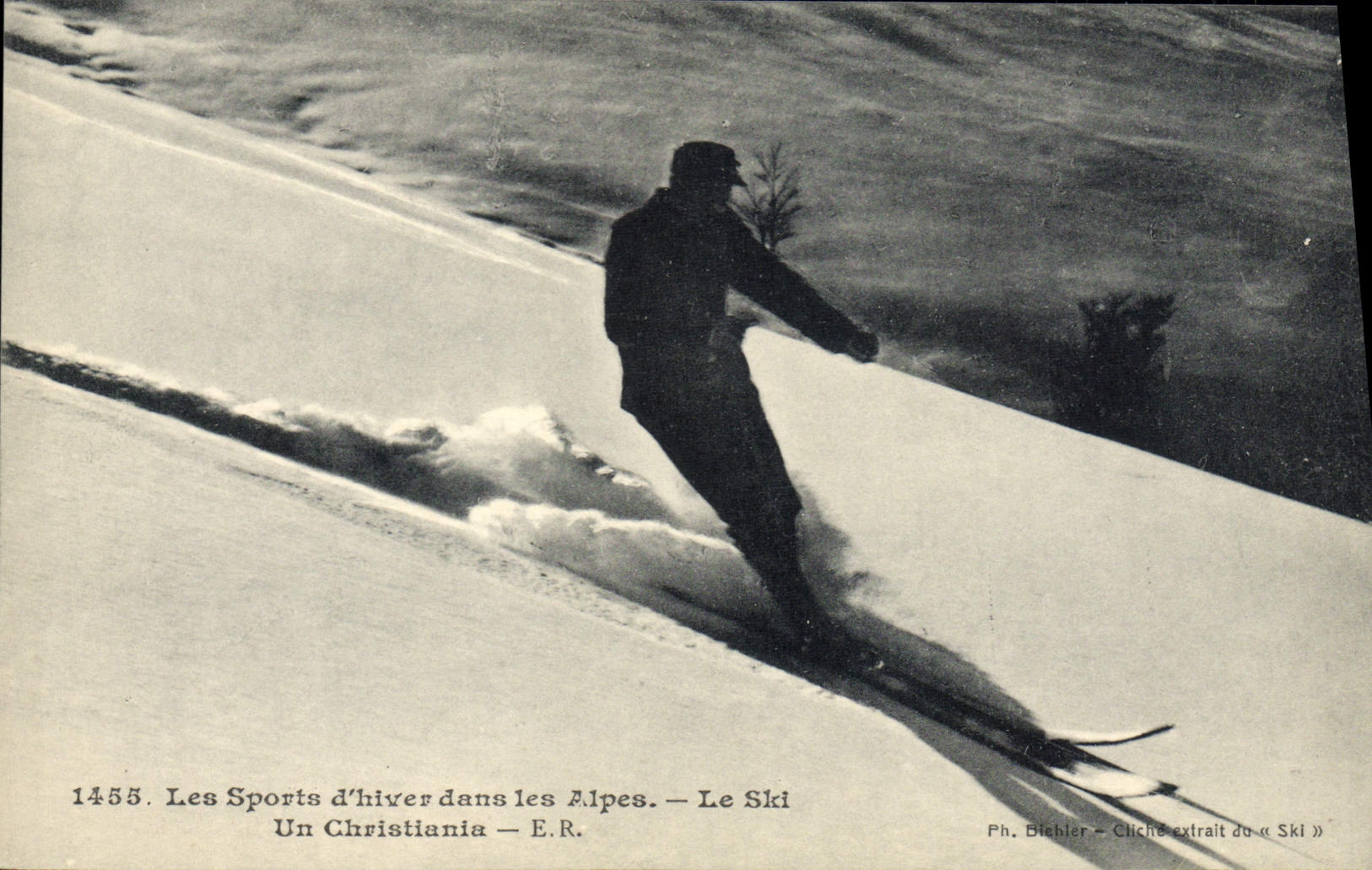 CPA Sports d'hiver Ski Un Christiania
