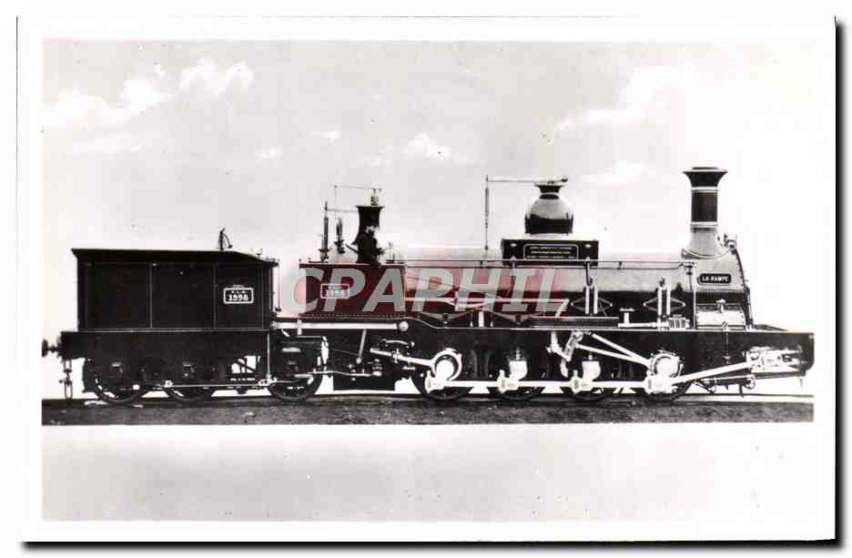 CPA Train Locomotive 1998 La Rampe Serie 1998 1999 de la Compagnie PLM Koechlin Type 34 Systeme Peugeot