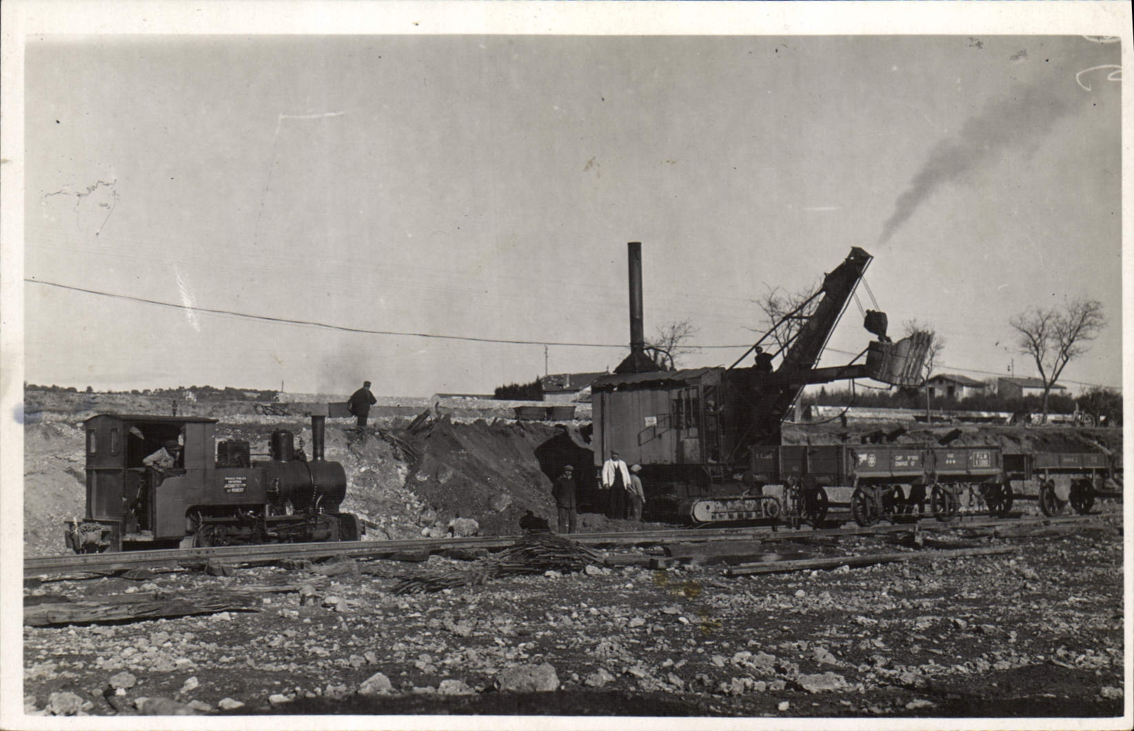 Photo Train Locomotive Travaux