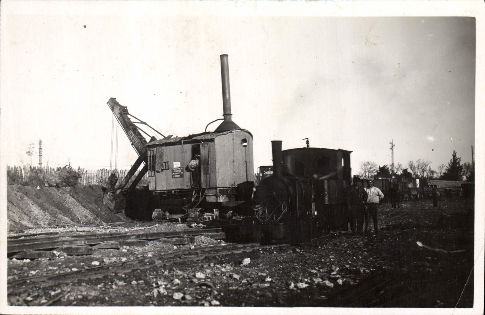 Photo Train Locomotive Travaux