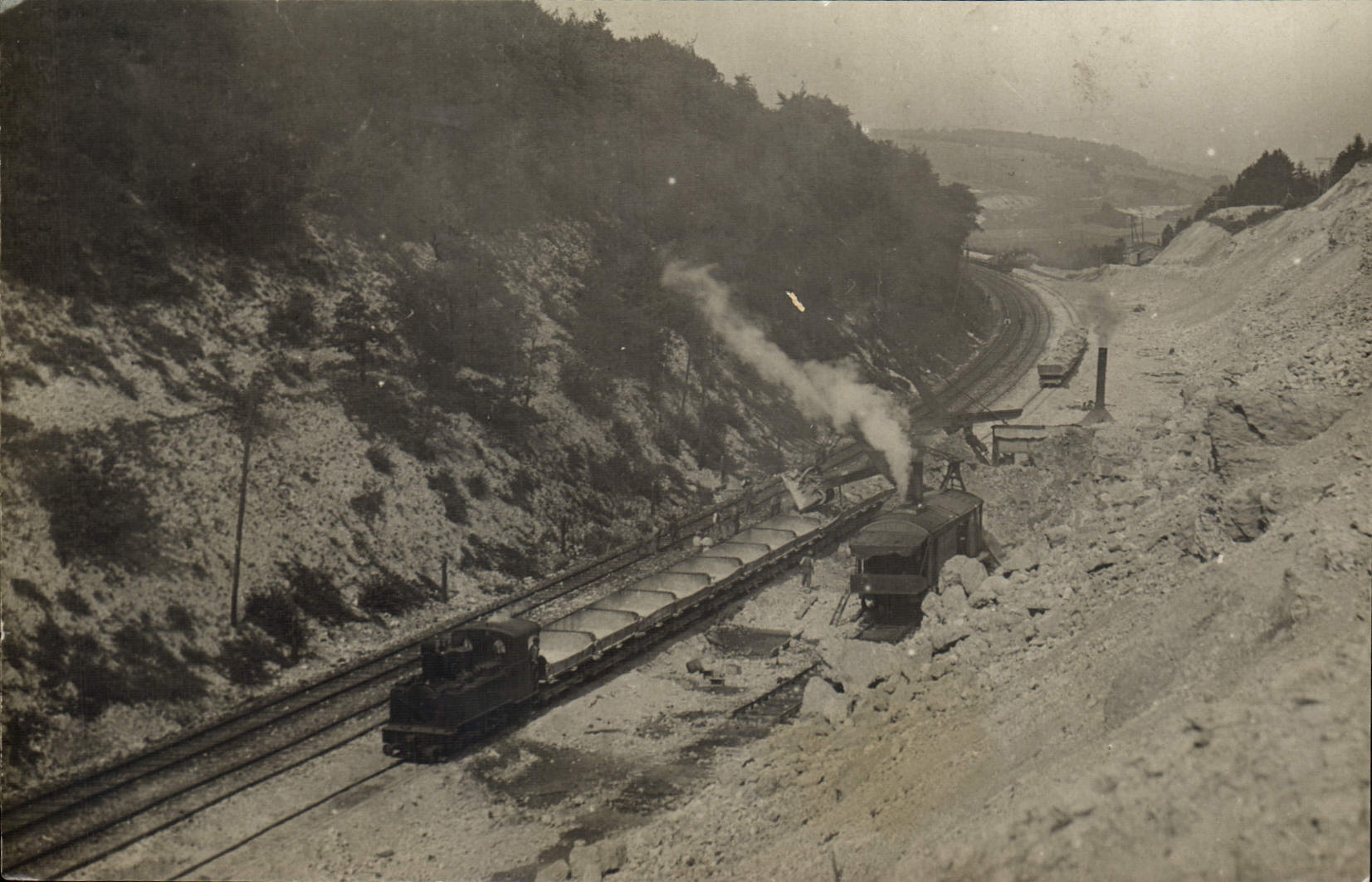 Photo Train Locomotive Travaux