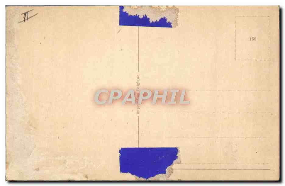 Bateaux de pêche à R 160 — Impression Belge — n° 150 — Reverso