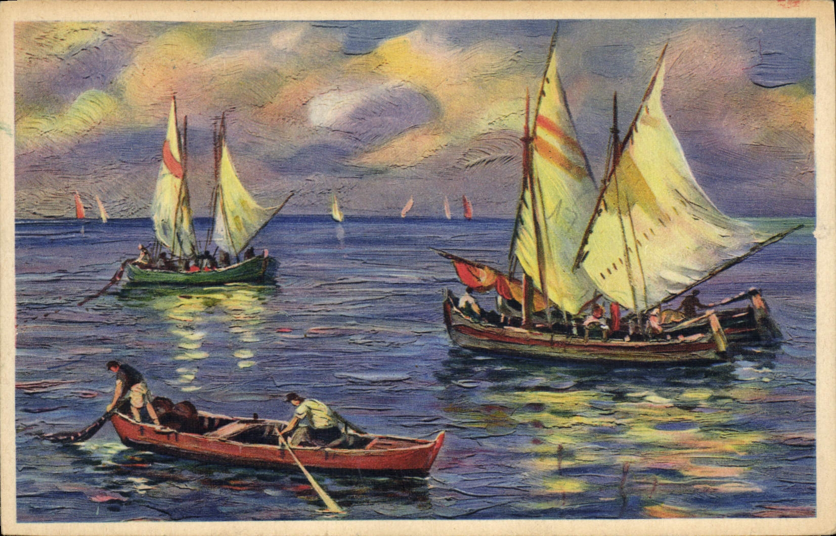 CPA Bateau Voilier 