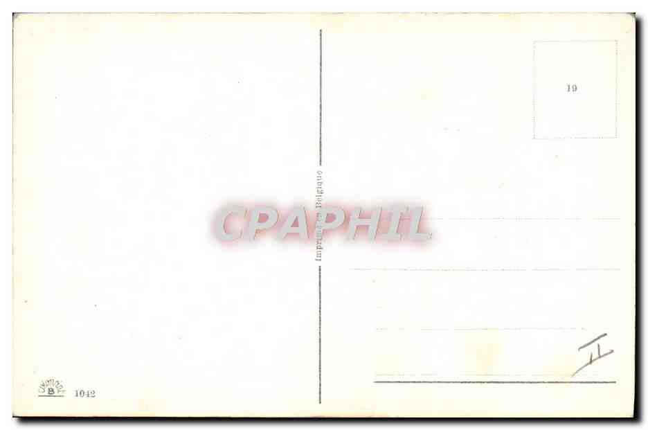 CPA Bateau Voilier  — Verso